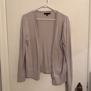 Banana republic gray large cardigan.